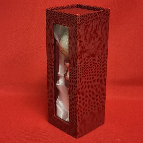 Gemstone World Globe Chrome Base Wine Bottle Stopper Cloisonne Inlaid - Picture 16 of 16